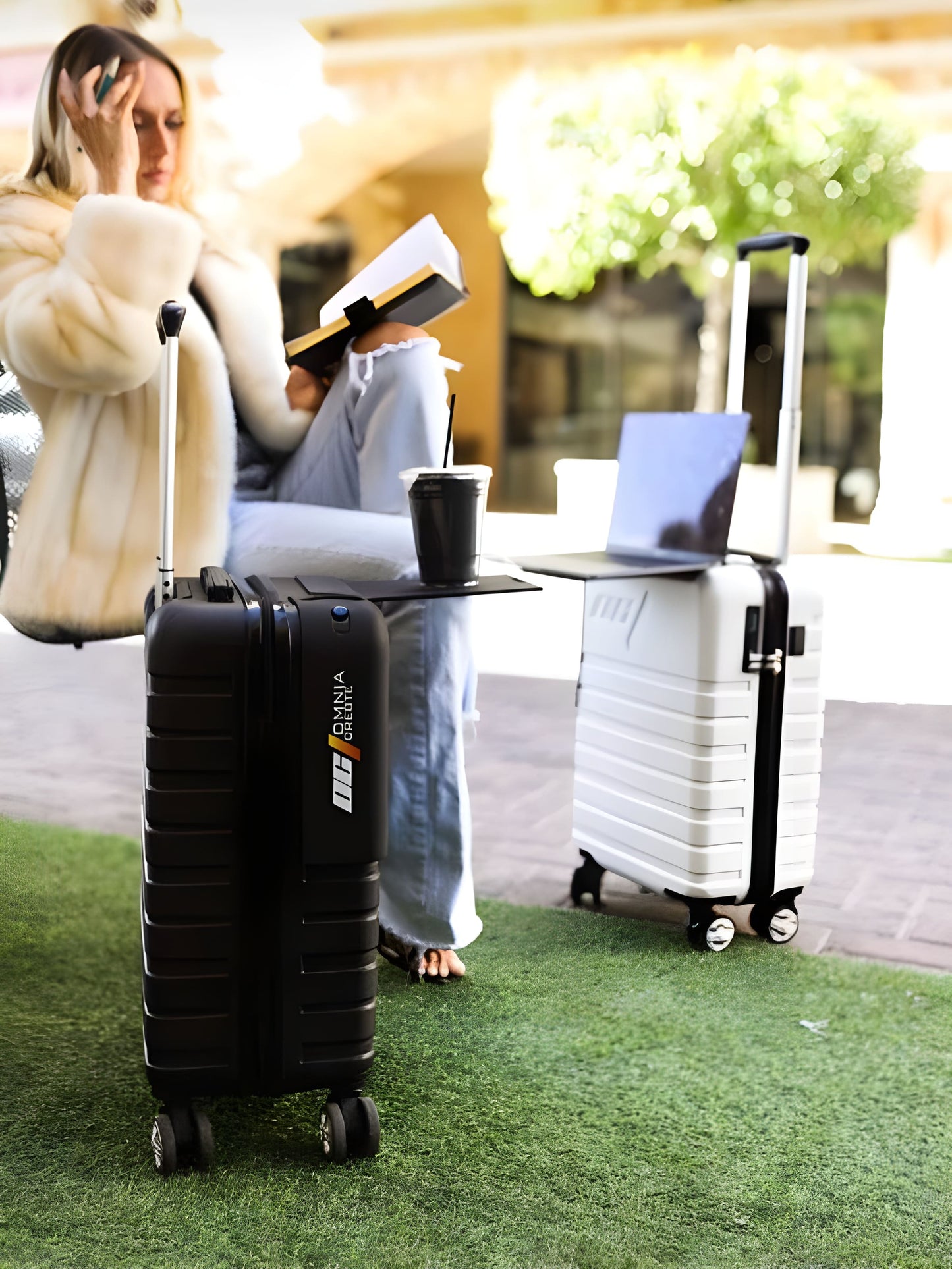 Omnia Cre8te Signature Carry On - Black